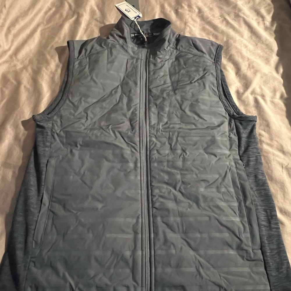 Men's Gray Sleeveless Jacket